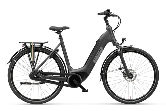 Batavus Altura E-go Power BES2 Flex accu Lage instap 7 Zwart mat