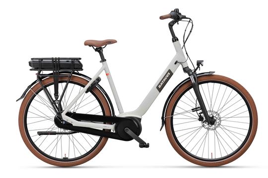 Batavus Altura E-go Bes3 Flex accu Lage instap 7 Lichtgrijs