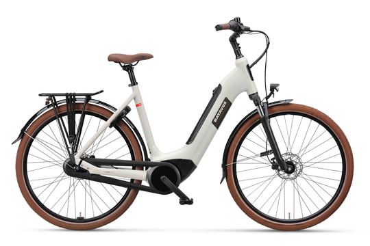 Batavus Altura E-go Power BES3 Incl. 500wh Lage instap 7 Lichtgrijs