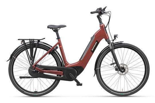 Batavus Altura E-go Power Pro BES3 Incl. 500wh Lage instap 5 Mahonierood