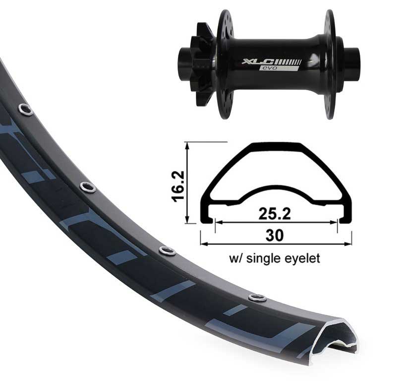 WIEL V 29 XLC RODI READY 25 DB ZW 110/15