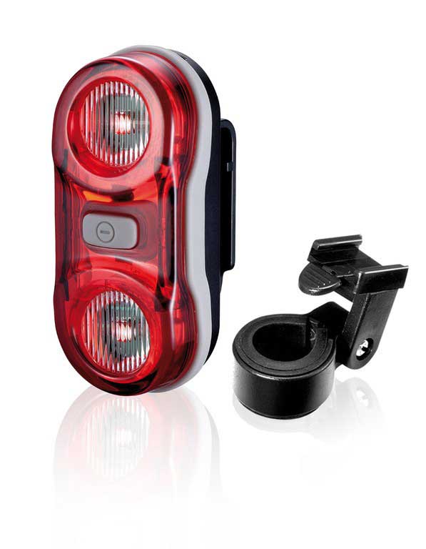 ACHTERLICHT XLC COMP BIANCA LED BATT ZW