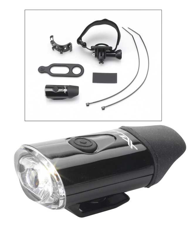 HELMLAMP XLC LED USB ZW