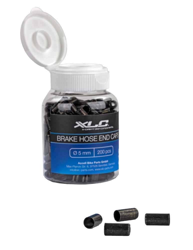 KABED XLC HOEDJE 5.0MM ALM ZW DS A 200