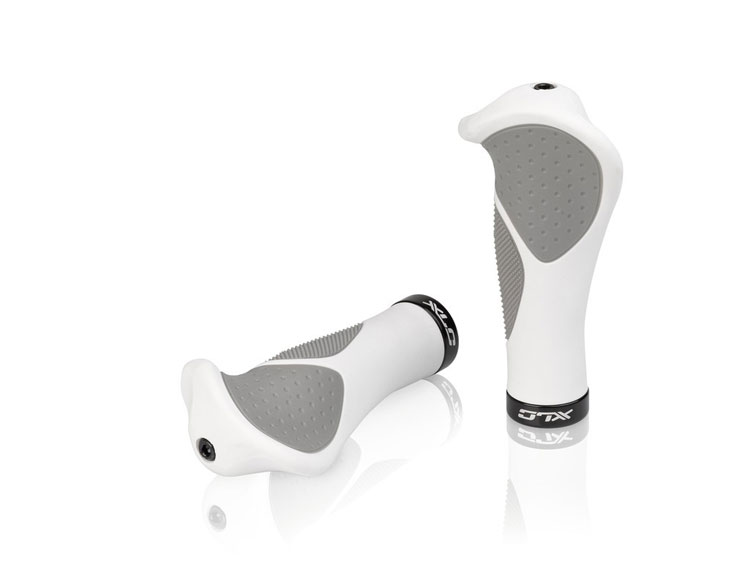 HANDVAT XLC ERGO 135MM CF WI/GRY STEL GRS22
