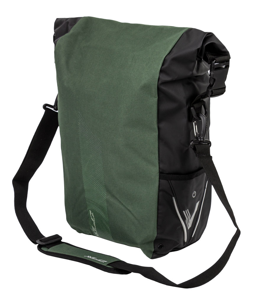 TAS XLC VLIGHT ROLLTOP ENKEL GR/ZW BAS105