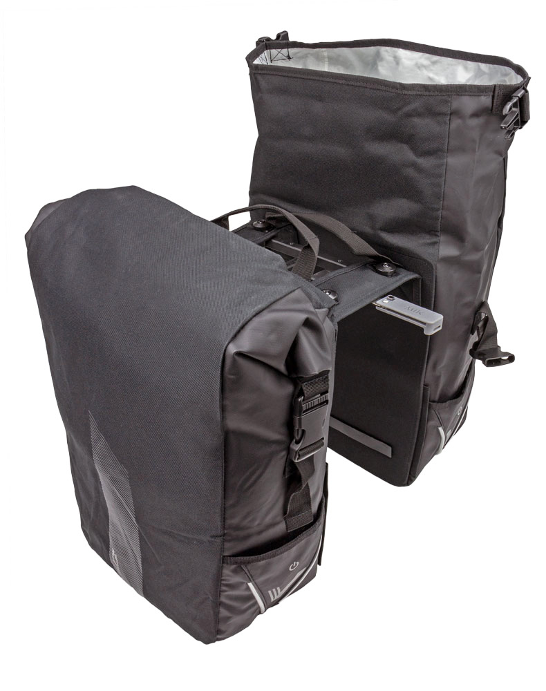 TAS XLC VLIGHT ROLLTOP MIK DUBBEL ZW BAS107