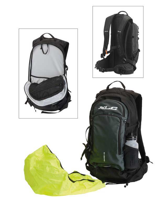 RUGTAS XLC BIKE ZW/GRY 20L