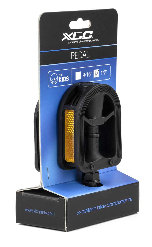 PEDAAL XLC KIND PVC 1/2 ZW STEL