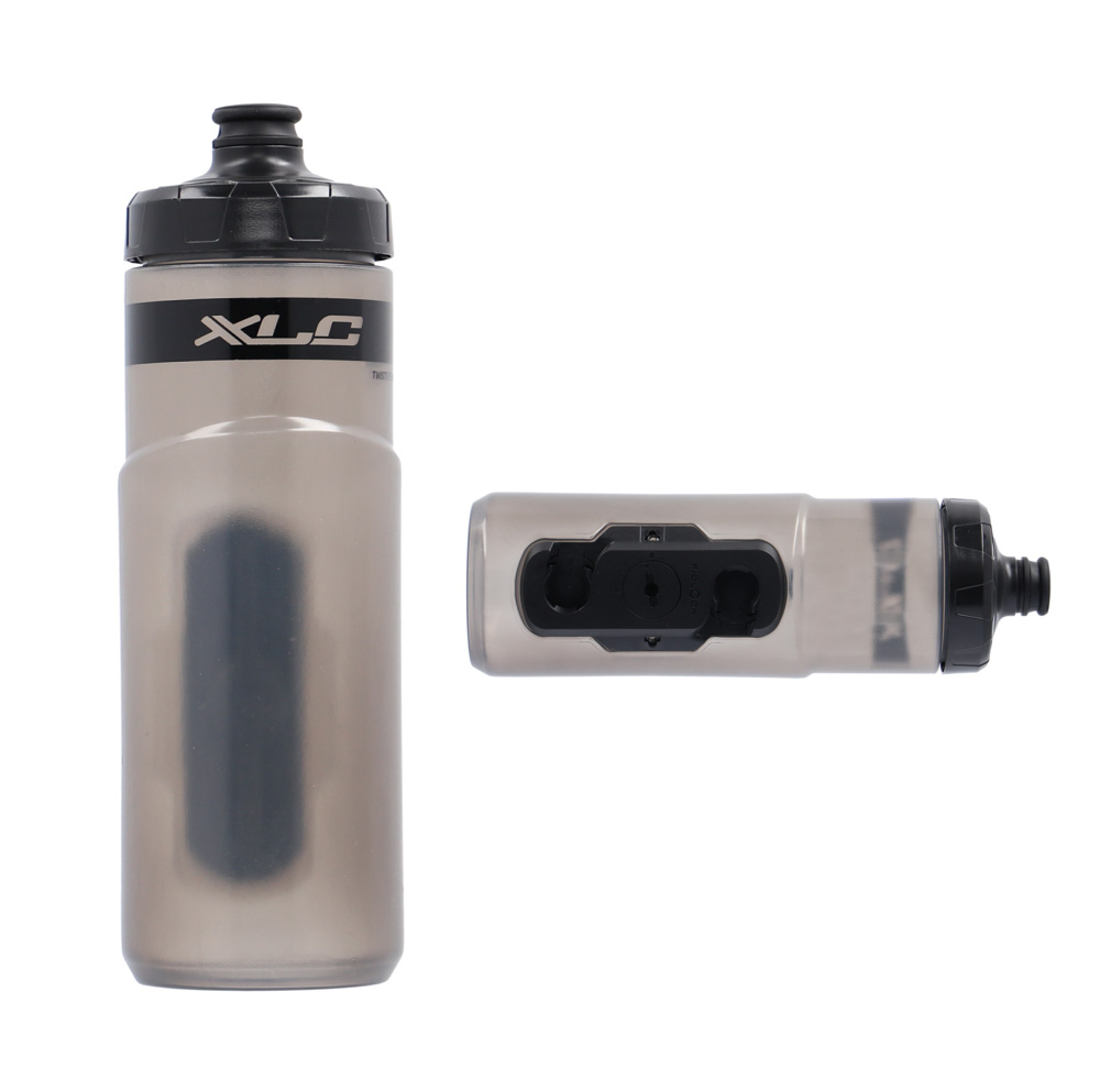 BIDON XLC FIDLOCK M/ADAPT 600ML GRY WBK16