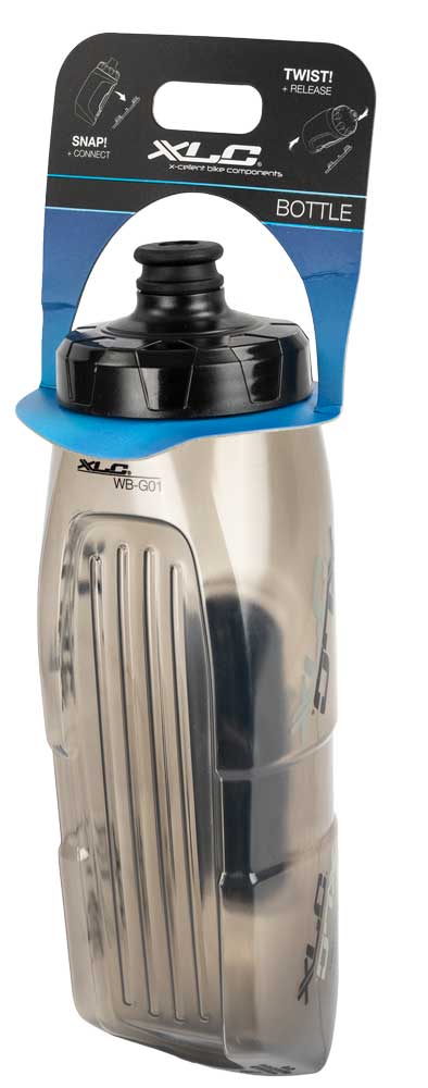 BIDON XLC FIDLOCK Z/ADAPT 700ML TRANS WBK11
