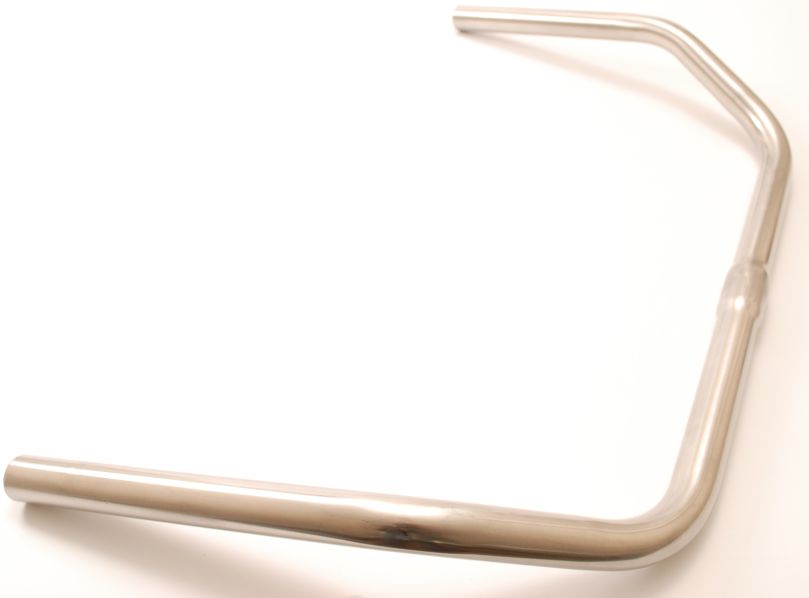 STUUR TRANSP.BREEDTE 530 L=175 RVS PLATED ZI