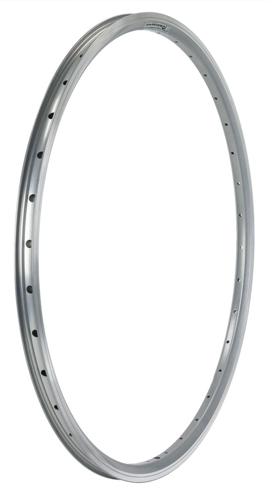 VELG 26   X1.5X36H A-M4 ZILVER+LOGO