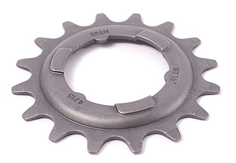 KETTINGWIEL SRAM 17T 1/2X3/32 (F&S) DOORGEZET
