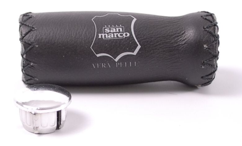 HANDVAT (LEER) 95MM ZWART
