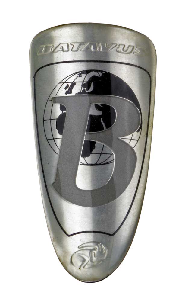 BALHD EMBLEEM BAT M/LOGO RELIEF STICKER 2005