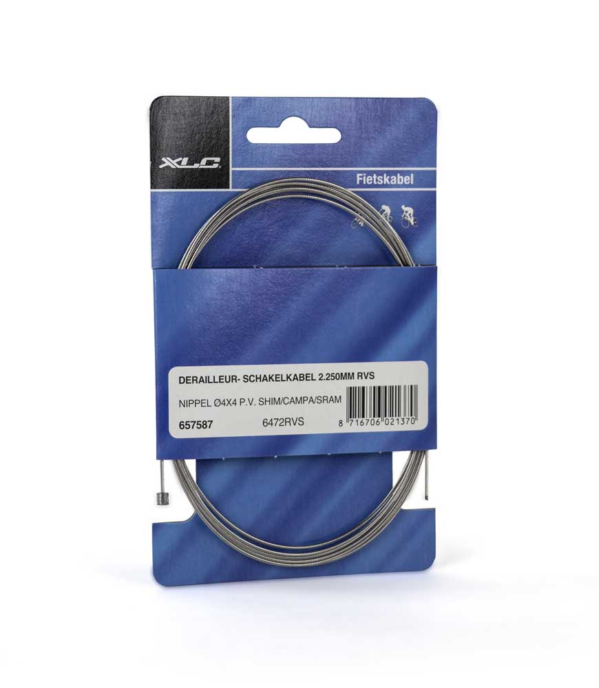 KABEL XLC DER BINNEN 4X4 RVS 2.25 6472