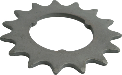 KETTINGWIEL FIETS 15T PLAT 1/8