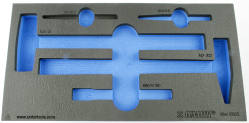 GRS UNIOR INLAY FOAM HAMER/DREVELSET LEEG