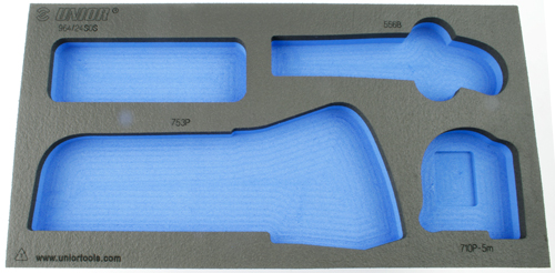 GRS UNIOR INLAY FOAM MES/ZAAG/ROLMAAT LEEG
