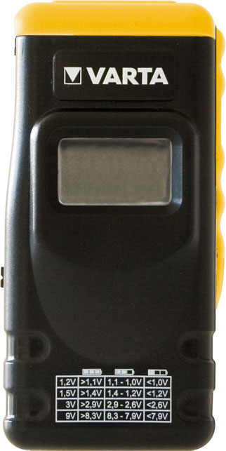 VARTA LCD DIGITAL BATTERIJ TESTER