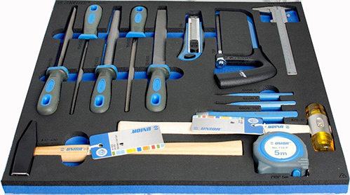 GRS UNIOR INLAY WB VIJL/HAMER/DREVELS/ZAAG/SCHUIFM