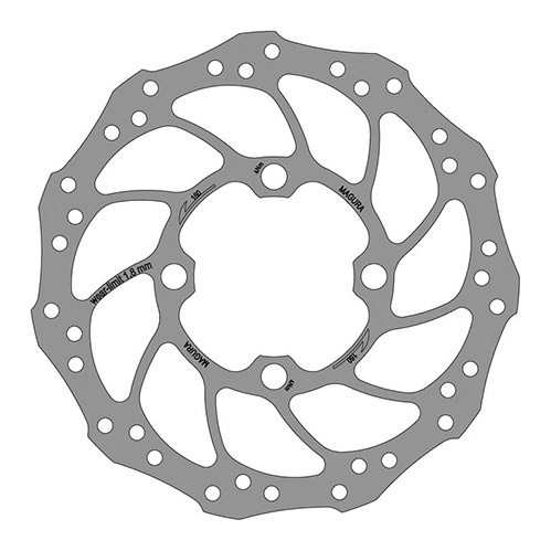 REMD MAG SCHIJF STORM ROHLOFF 4GTS 160MM ZI