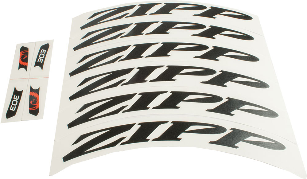 TRANSFER ZIPP 303 V/A SET MAT ZWART