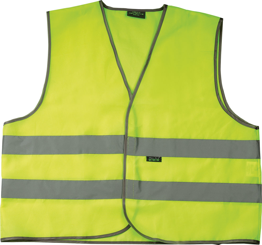 VEST WW REFLECTIE GEEL L