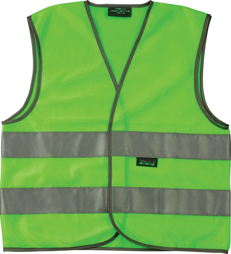 VEST WW REFLECTIE GEEL M KIND