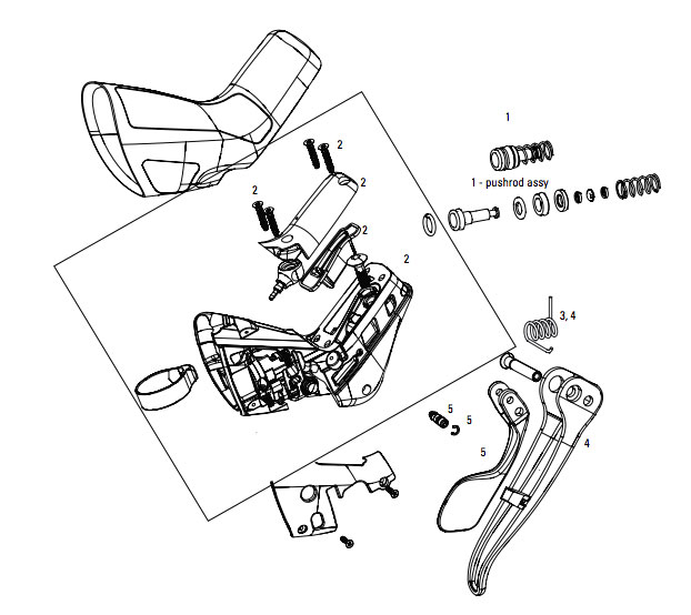 REMD SRAM RACE RESERVOIR KAP KIT L