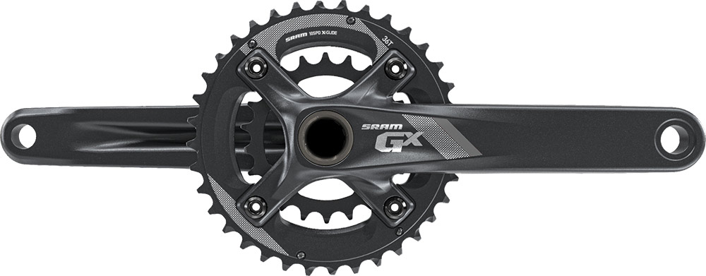 CRANKSTEL SRAM GX 1000 BB30 10V 175 36/22 BLACK