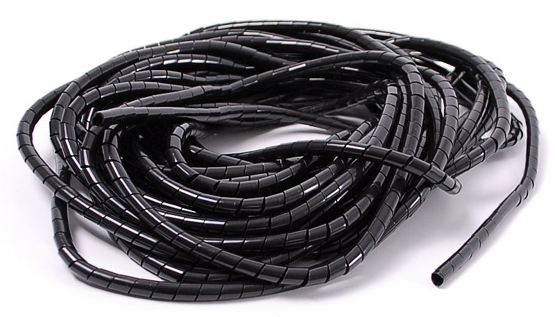 KABED SPIRAALBAND 4MM ZW 10M