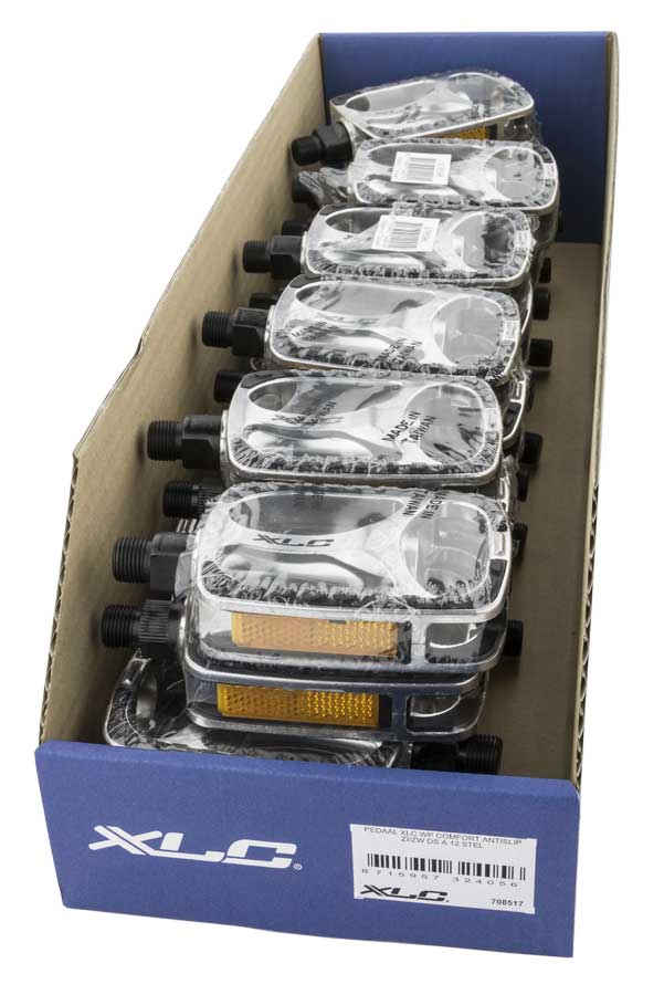 PEDAAL XLC WP COMFORT ANTISLIP ZI/ZW DS A 12 STEL