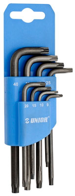GRS UNIOR TORXSET M/GAT TR9-TR40 8DLG