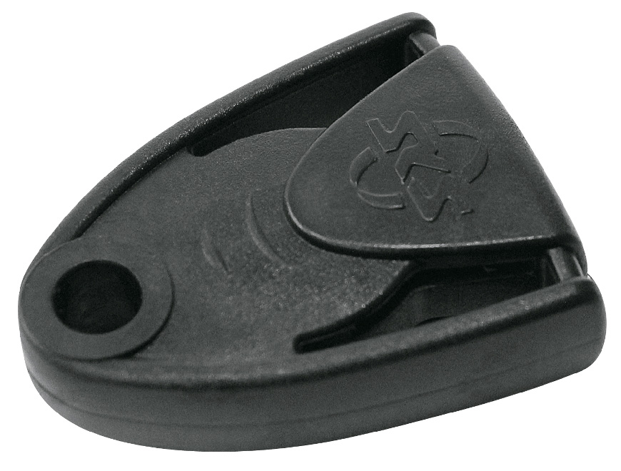 SPATD SKS STANG BEVESTIGINGSBLOK PVC ZWART DS A 10