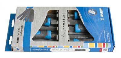 GRS UNIOR VIJL SET 5DLG ZACHT HANDVAT