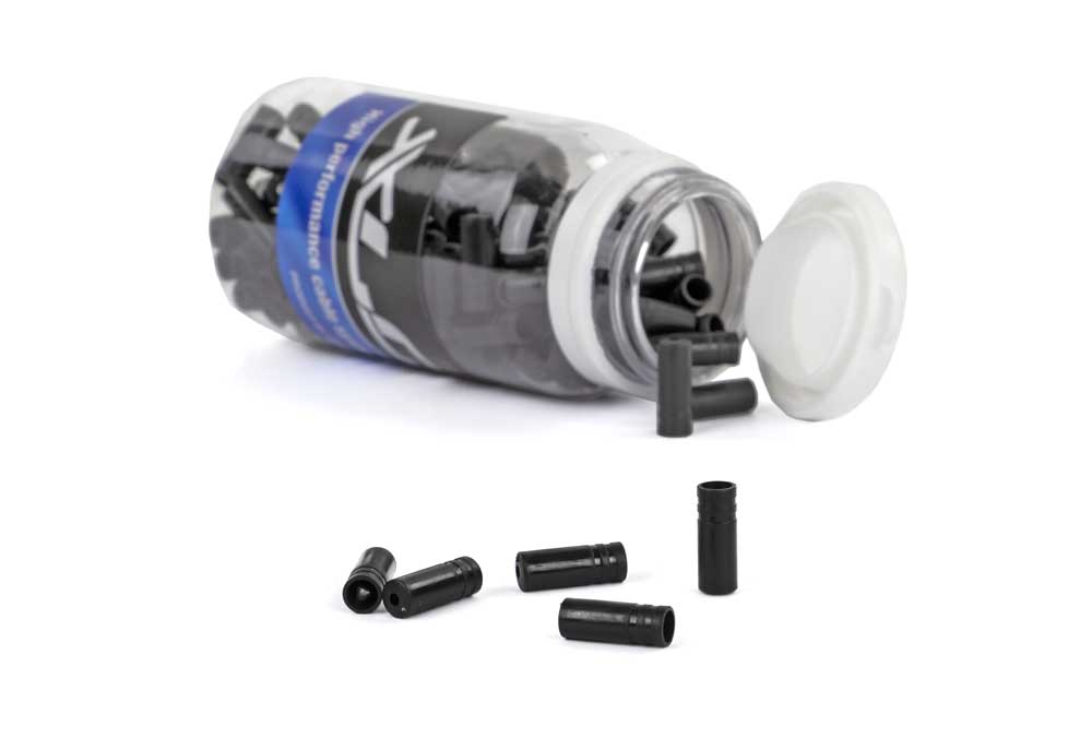KABED XLC HOEDJE 4.3MM PVC ZW POT A 150