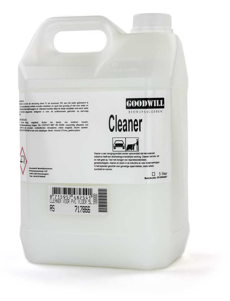 Cleaner voor PVC vloer