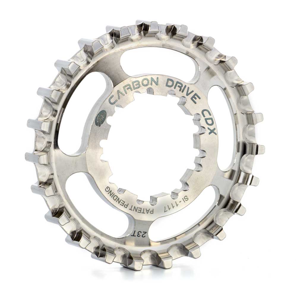 TANDWIEL 23 GATES CDX 9 SPLINE RVS A ZI