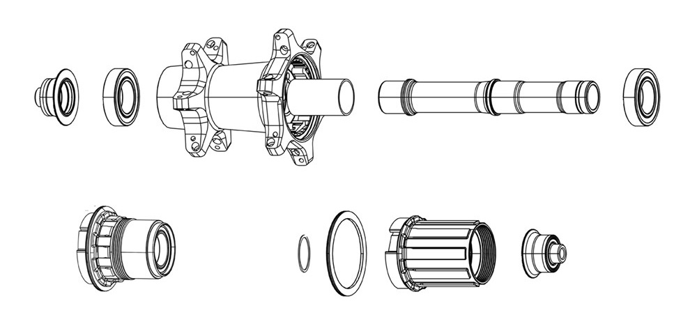 NAAFD ZIPP ZR1 EINDBUS A 130/5 XDR KIT