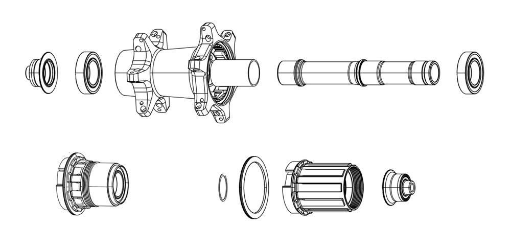 NAAFD ZIPP ZR1 EINDBUS A 130/5 CL KIT