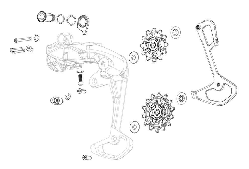 DERAD SRAM X01 EAGLE KOOI OXR