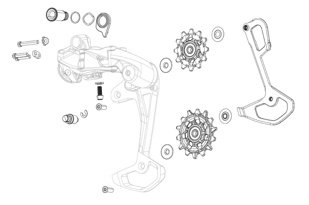 DERAD SRAM X01 EAGLE KOOI LNB