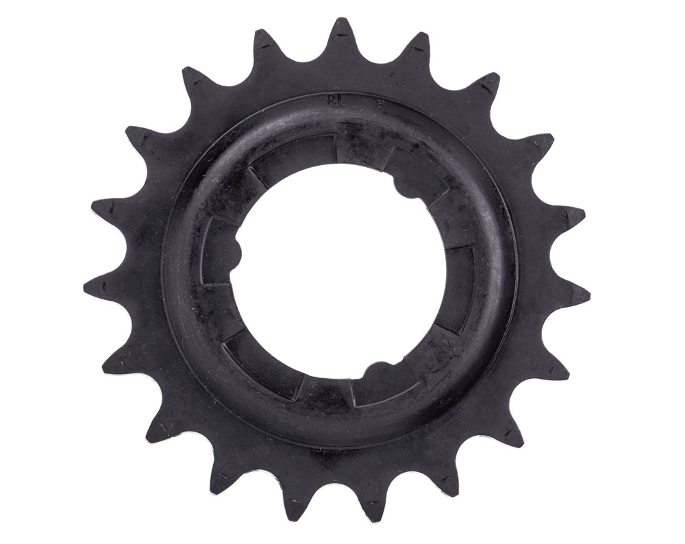 KETTINGWIEL FIETS 19T DOORGEZET SH 3/32 ZWART