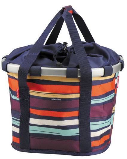 MANDTAS KLICKFIX BIKEBASKET ARTIST STRIPES 15L