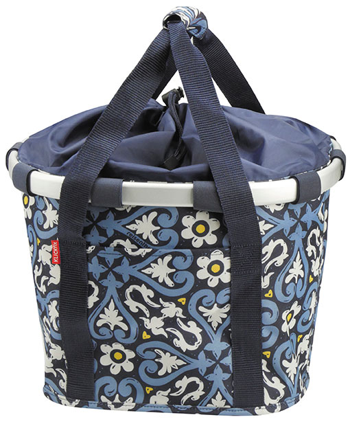 MANDTAS KLICKFIX BIKEBASKET FLORAL 15L