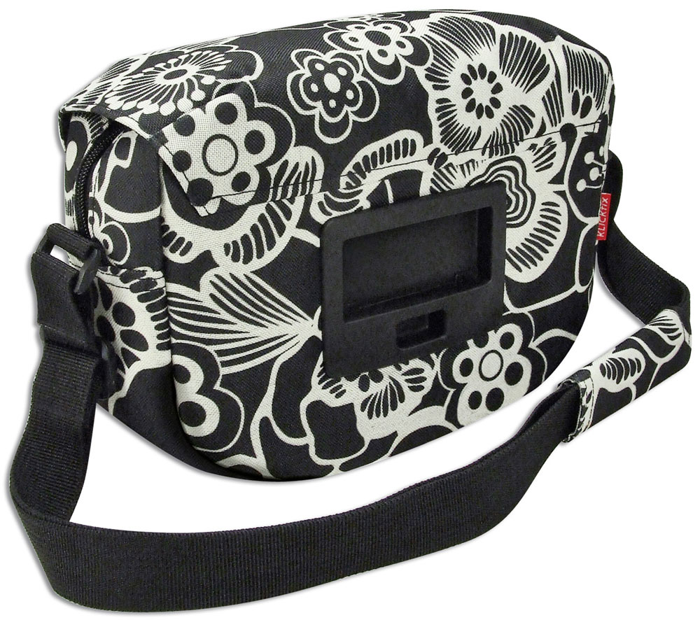 STUURTAS KLICKFIX FUNBAG FLEUR BLACK 4L