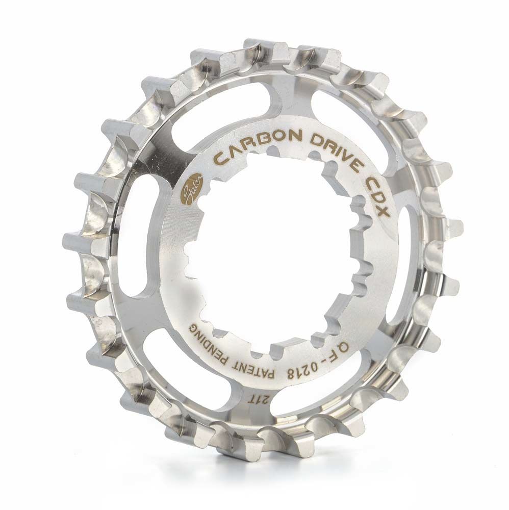 TANDWIEL 21 GATES CDX 9 SPLINE RVS A ZI