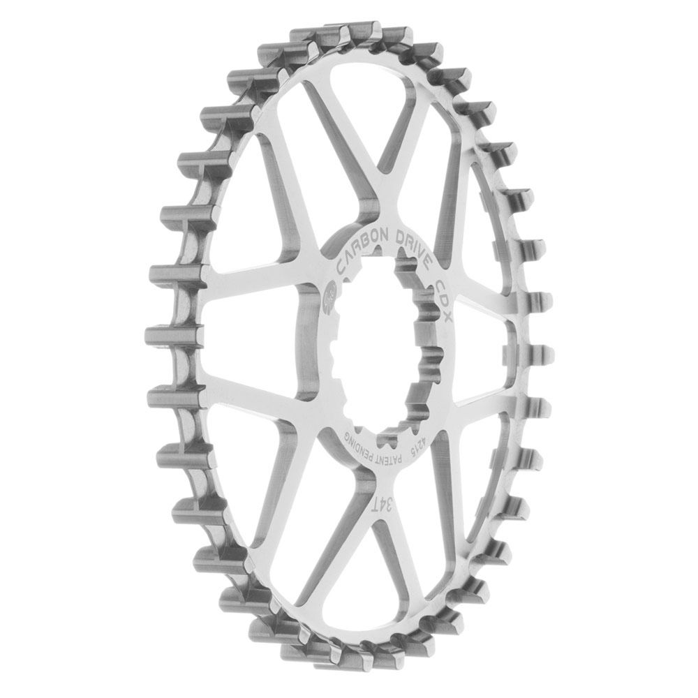 TANDWIEL 34 GATES CDX 9 SPLINE RVS A ZI